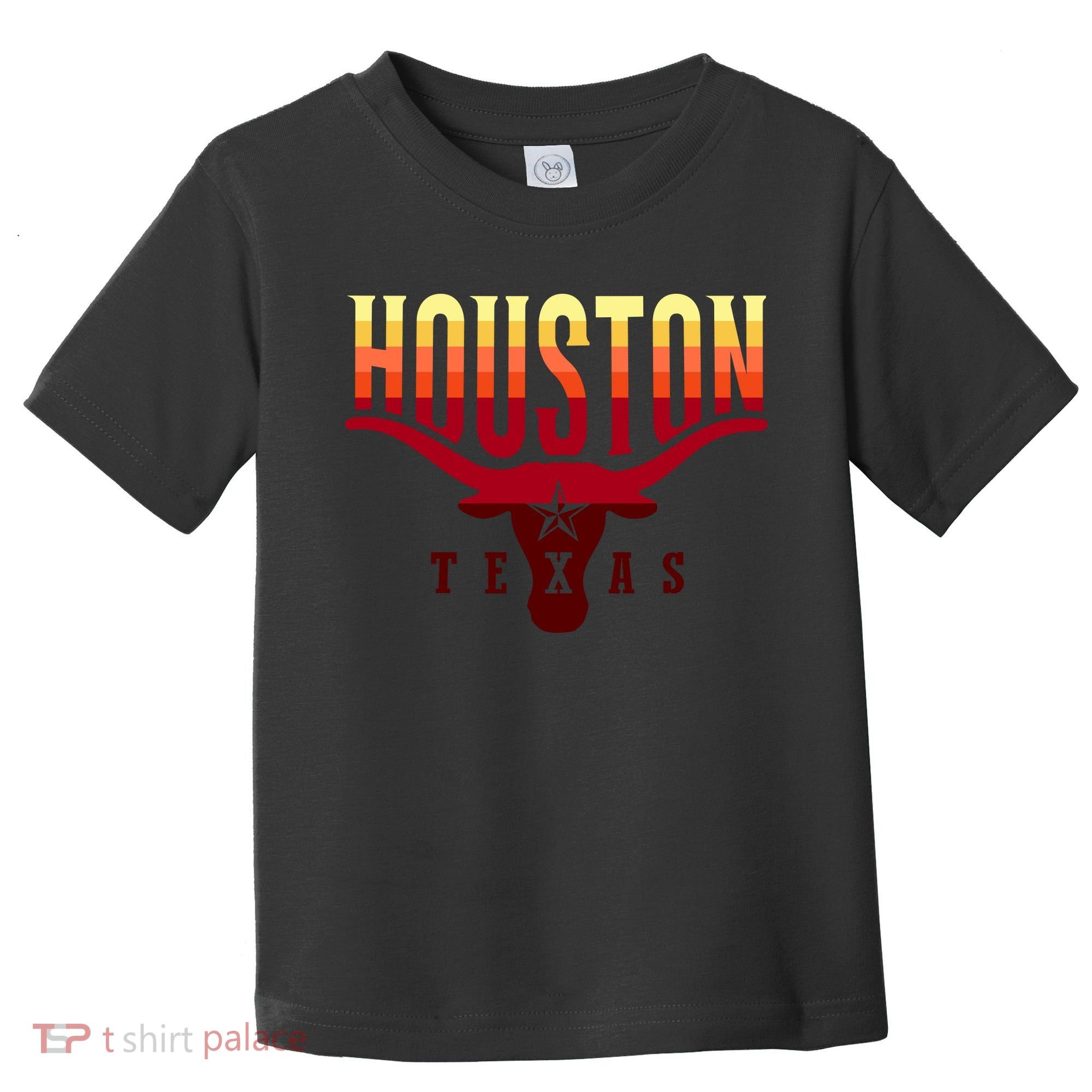 Houston Longhorn Sunset Logo Toddler T-Shirt