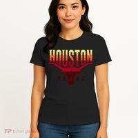 Houston Longhorn Sunset Logo Women's T-Shirt thumb 4
