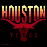 Houston Longhorn Sunset Logo Women's T-Shirt thumb 6