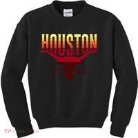 Houston Longhorn Sunset Logo Kids Sweatshirt thumb 0