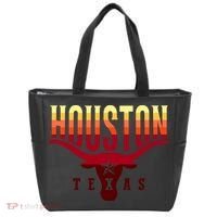 Houston Longhorn Sunset Logo Tote Bag thumb 0