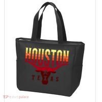 Houston Longhorn Sunset Logo Tote Bag thumb 3