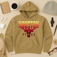 Houston Longhorn Sunset Logo Hoodie thumb 3