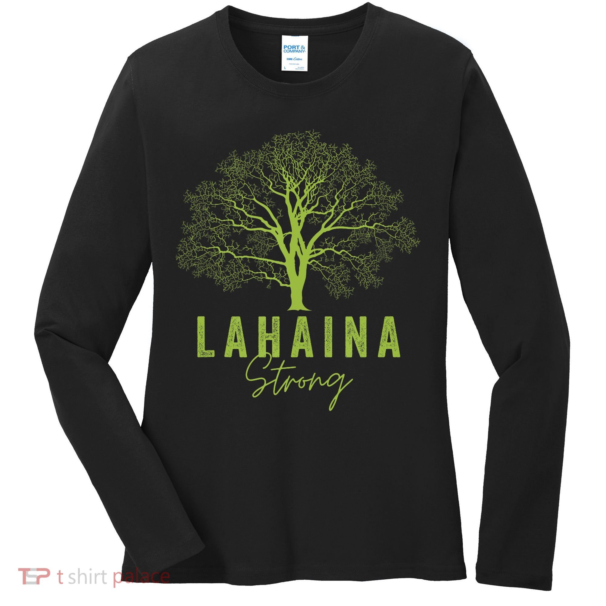 Hawaii Lahaina Strong Lahaina Supporter Women's Long Sleeve Shirt