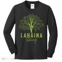Hawaii Lahaina Strong Lahaina Supporter Kids Long Sleeve Shirt thumb 0