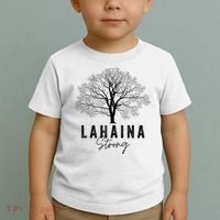 Hawaii Lahaina Strong Pray For Maui Lahaina Toddler T-Shirt thumb 2