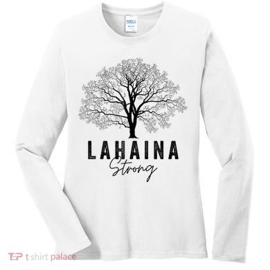 Hawaii Lahaina Strong Pray For Maui Lahaina Women's Long Sleeve Shirt