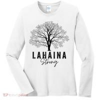 Hawaii Lahaina Strong Pray For Maui Lahaina Women's Long Sleeve Shirt thumb 0