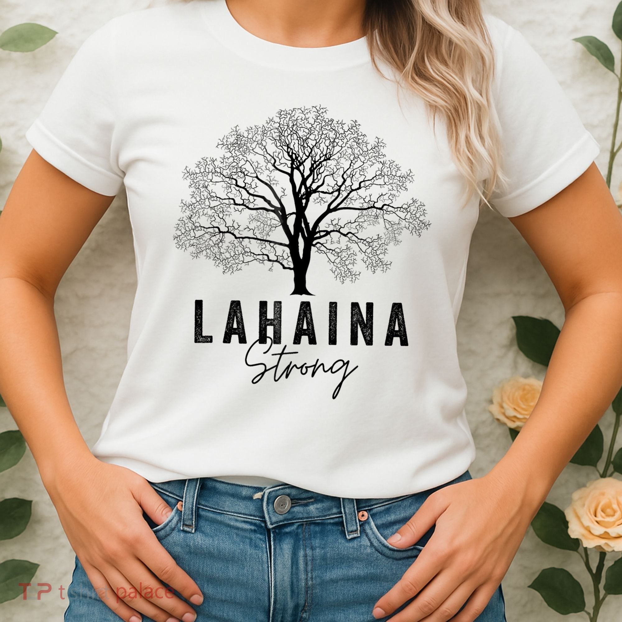Hawaii Lahaina Strong Pray For Maui Lahaina Women's T-Shirt