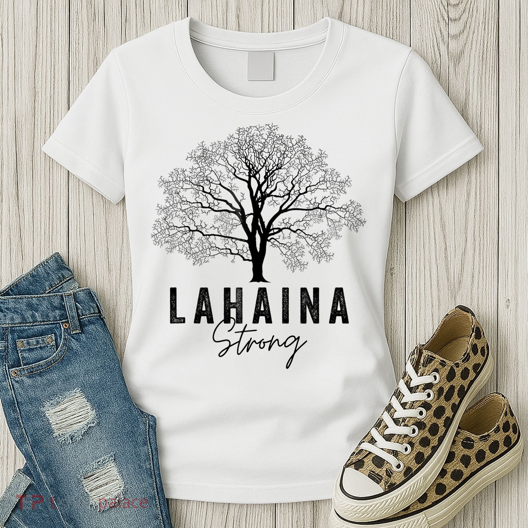 Hawaii Lahaina Strong Pray For Maui Lahaina Women's T-Shirt