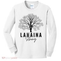 Hawaii Lahaina Strong Pray For Maui Lahaina Kids Long Sleeve Shirt thumb 0