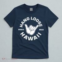 Hang Loose Shaka Brah funny Hang Loose Hawaiian T-Shirt thumb 5