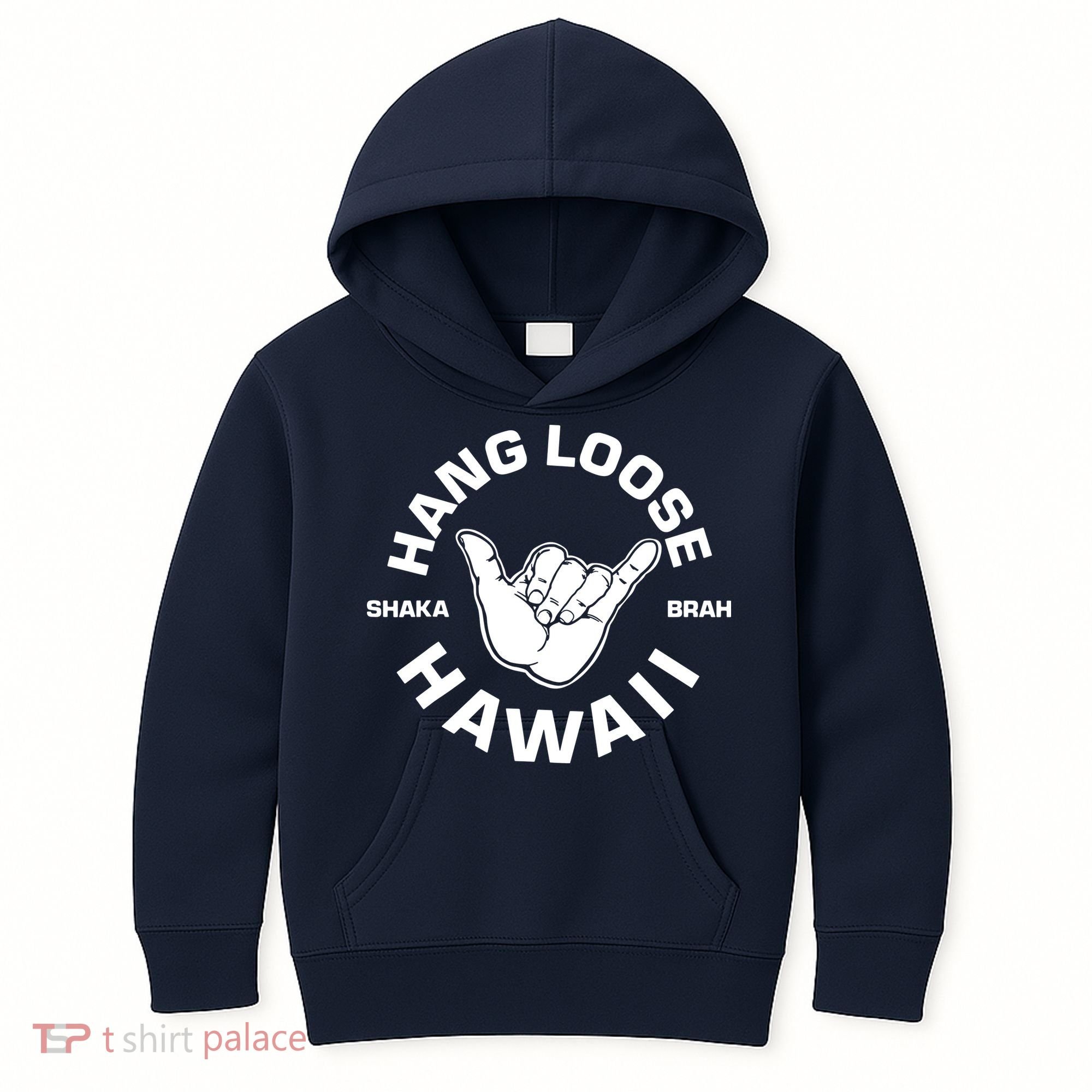 Hang Loose Shaka Brah Hawaii Kids Hoodie