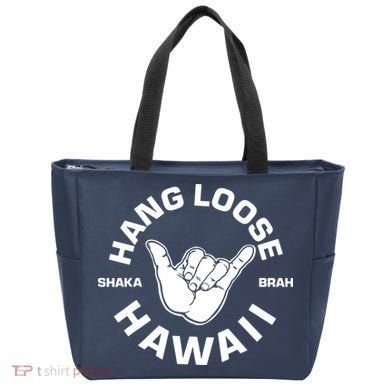 Hang Loose Shaka Brah Hawaii Tote Bag