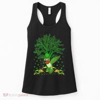 Hummingbird Lover Shamrock Tree Hummingbird St Patrick's Day Women's Tank Top thumb 0