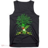 Hummingbird Lover Shamrock Tree Hummingbird St Patrick's Day Tank Top thumb 0