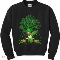 Hummingbird Lover Shamrock Tree Hummingbird St Patrick's Day Kids Sweatshirt thumb 0