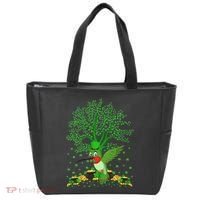 Hummingbird Lover Shamrock Tree Hummingbird St Patrick's Day Tote Bag thumb 0