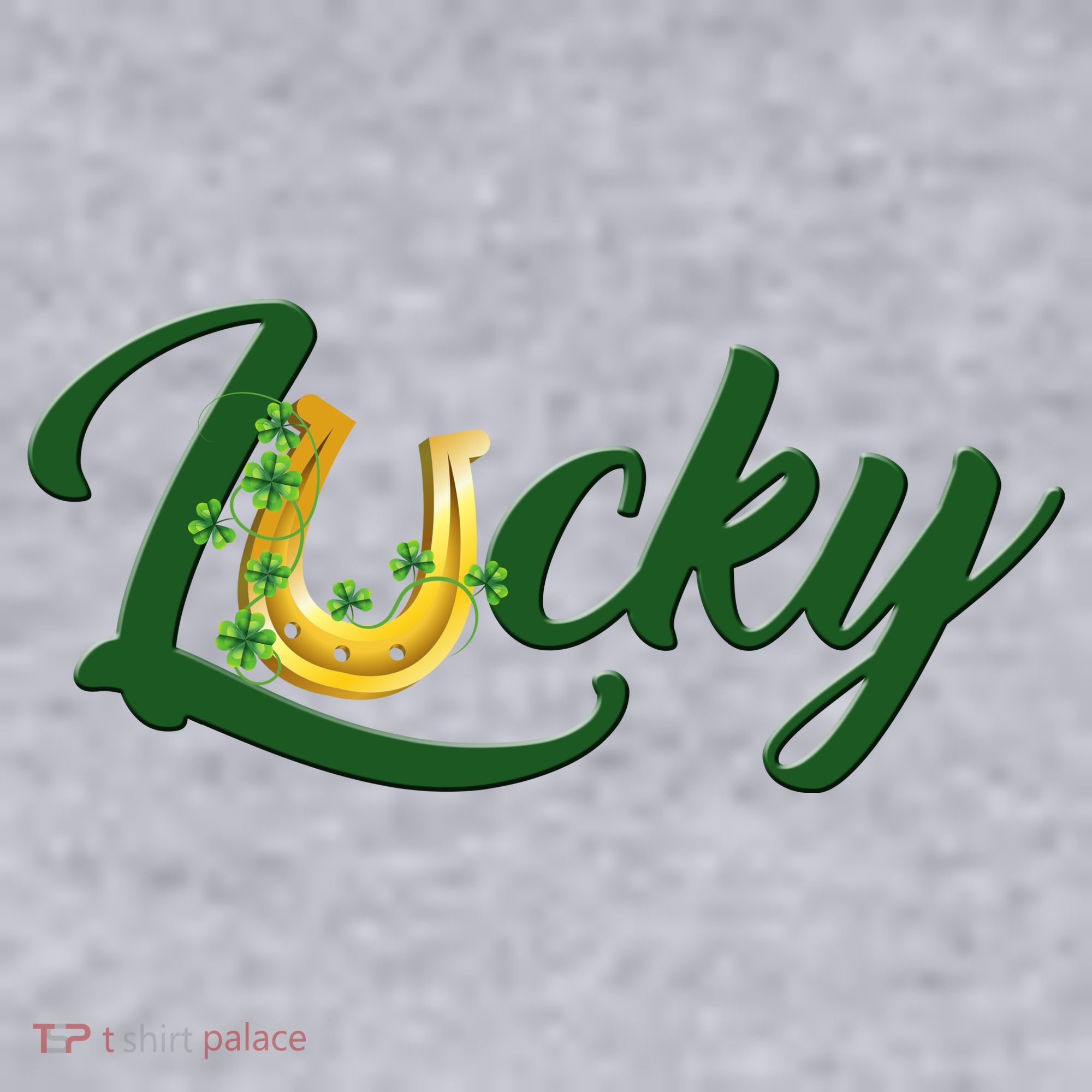 Horseshoe Lucky St Patrick's Day Women's Sweatshirt