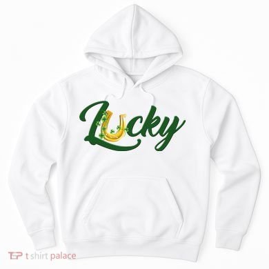 Horseshoe Lucky St Patrick's Day Hoodie