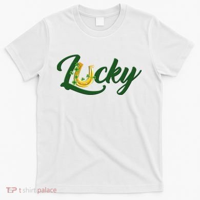 Horseshoe Lucky St Patrick's Day T-Shirt