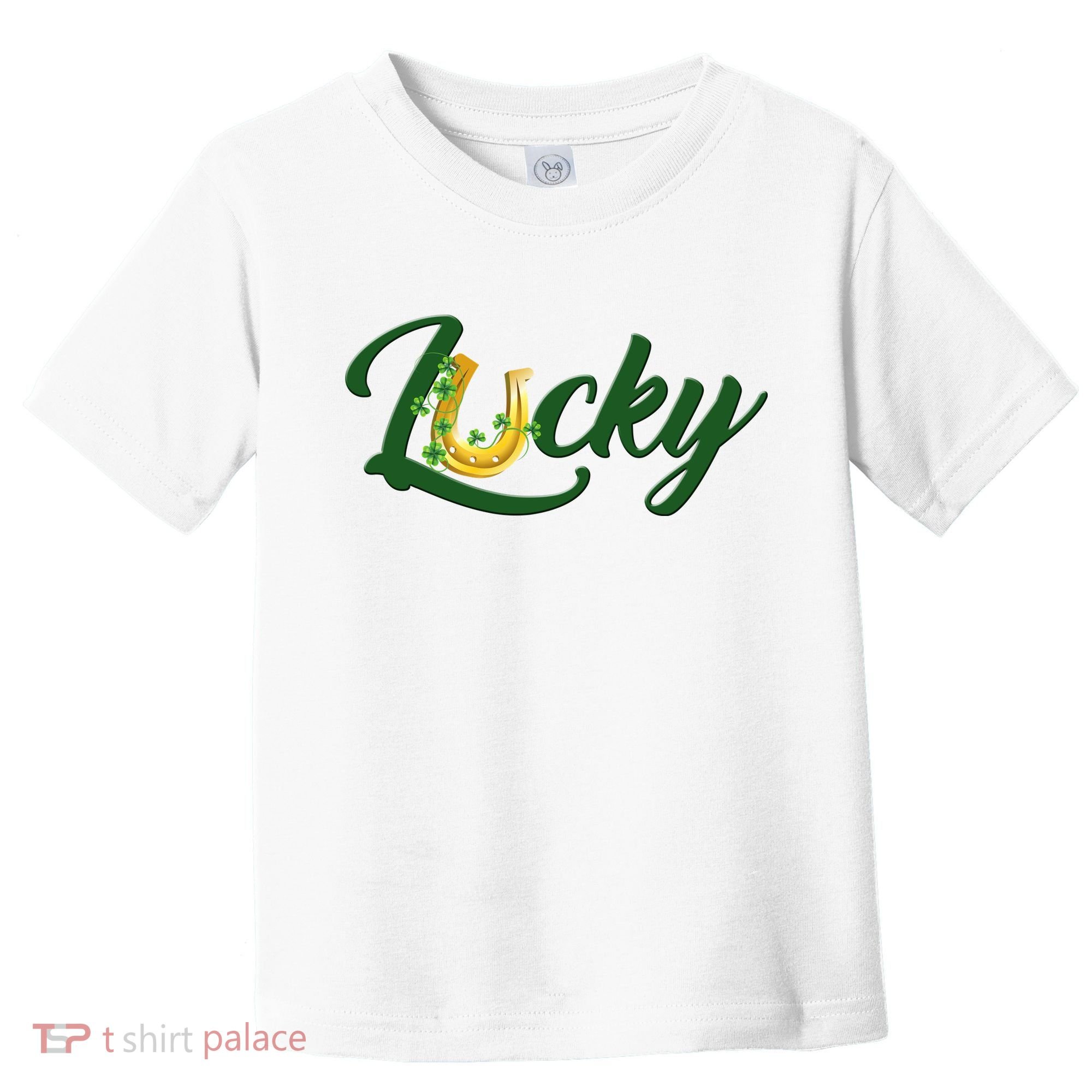 Horseshoe Lucky St Patrick's Day Toddler T-Shirt