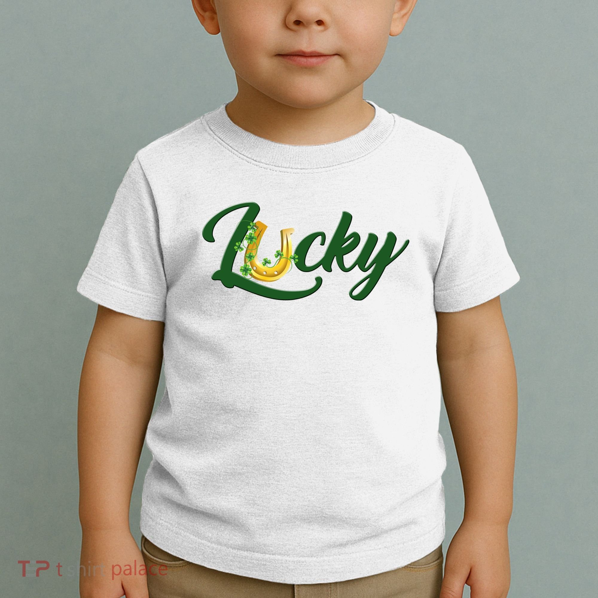 Horseshoe Lucky St Patrick's Day Toddler T-Shirt