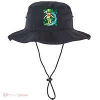 Hawaiian Leprechaun Surfing Irish St Patrick's Day Surfers Gift Bucket Hat thumb 0