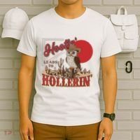Hootin Leads To Hollerin Owl Cowboy Western Owl Cowboy T-Shirt thumb 6