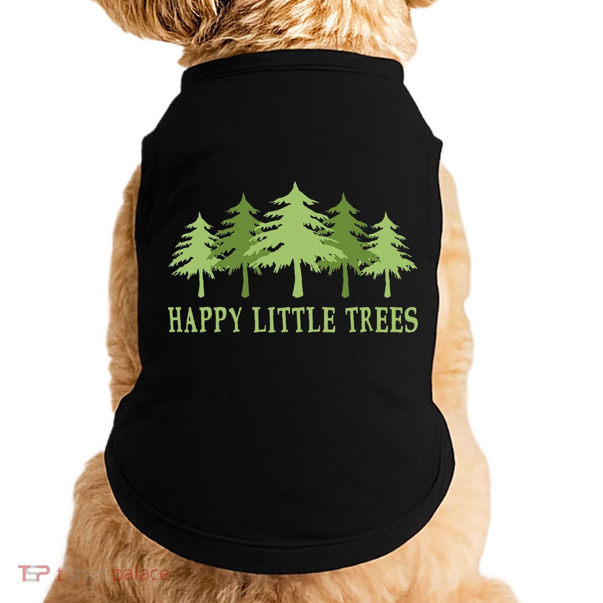 Happy Little Trees Doggie Tank