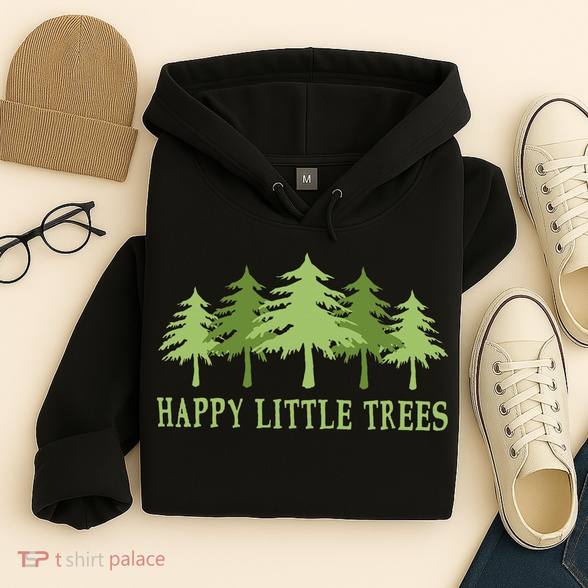 Happy Little Trees Hoodie