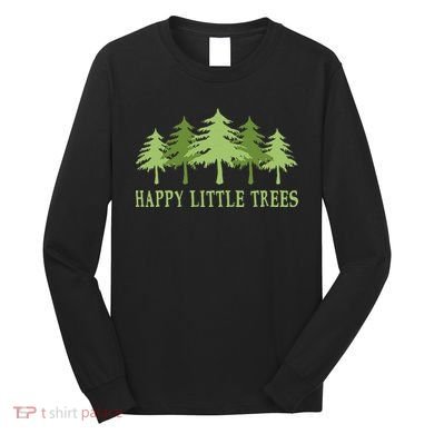 Happy Little Trees Long Sleeve Shirt