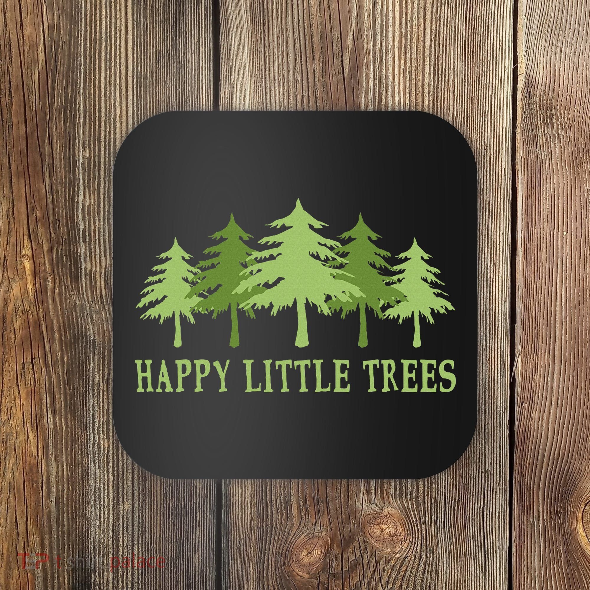 Happy Little Trees Coaster