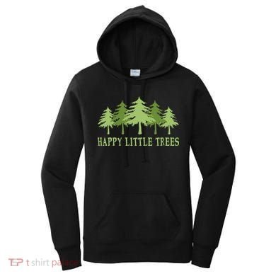 Happy Little Trees Women's Hoodie