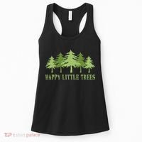 Happy Little Trees Women's Tank Top thumb 0