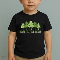Happy Little Trees Toddler T-Shirt thumb 2