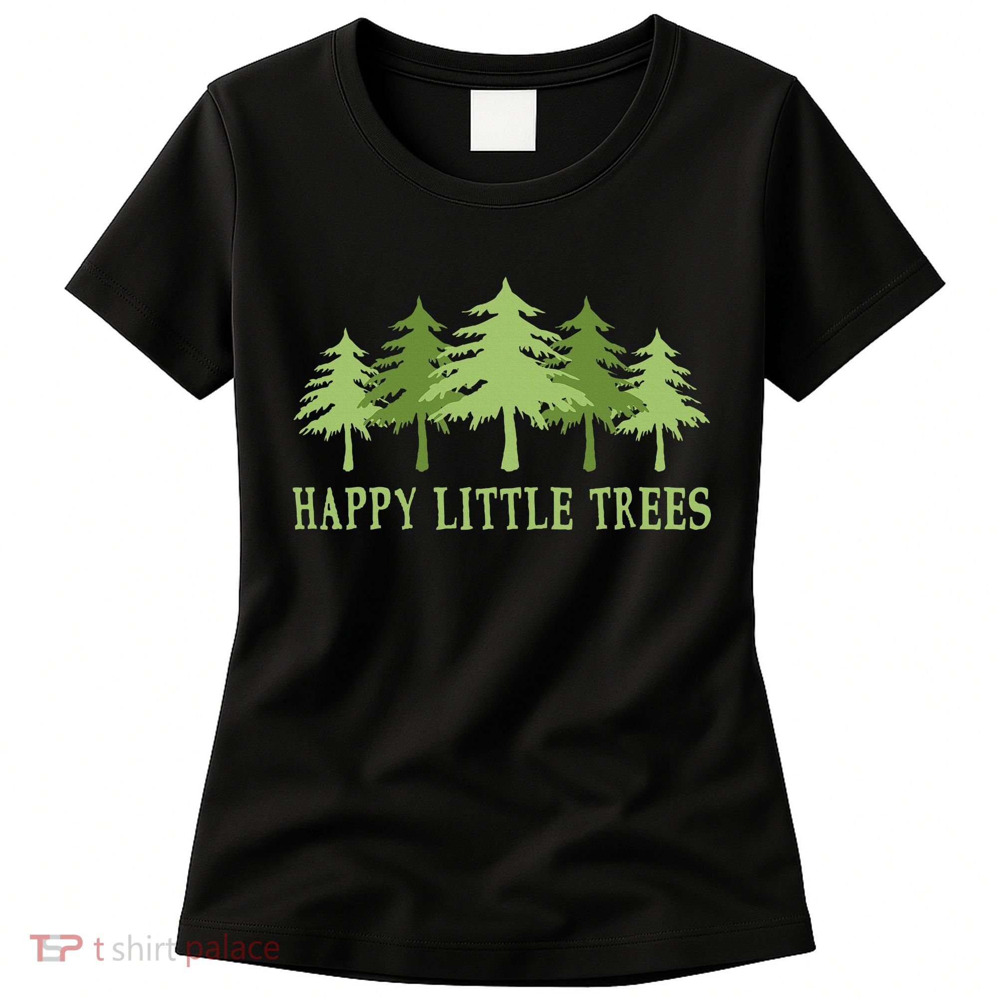 Happy Little Trees Women's T-Shirt