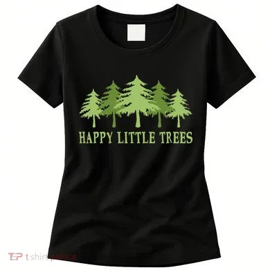 Happy Little Trees Women's T-Shirt