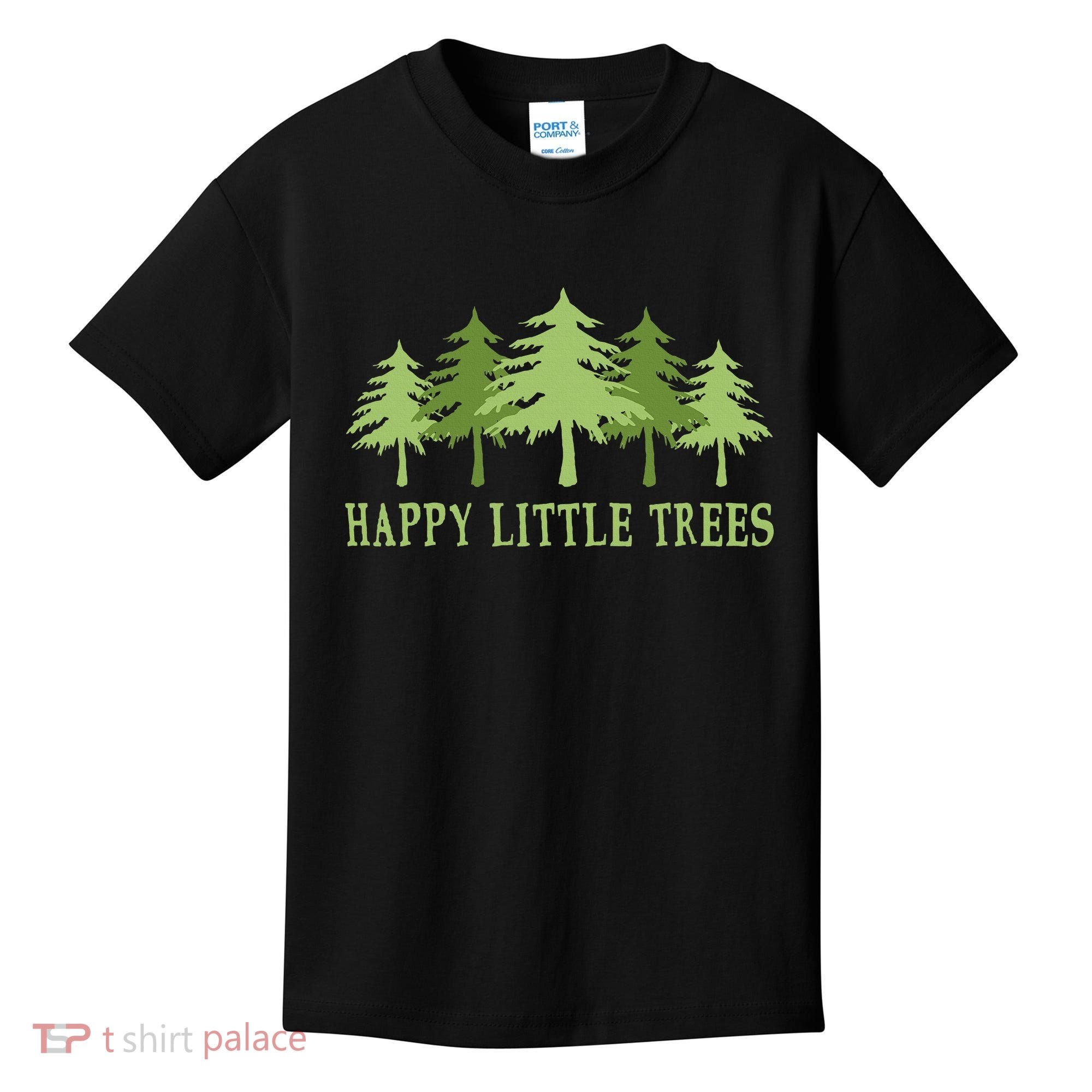 Happy Little Trees Kids T-Shirt