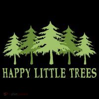 Happy Little Trees Kids T-Shirt thumb 4
