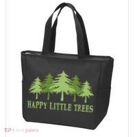 Happy Little Trees Tote Bag thumb 3