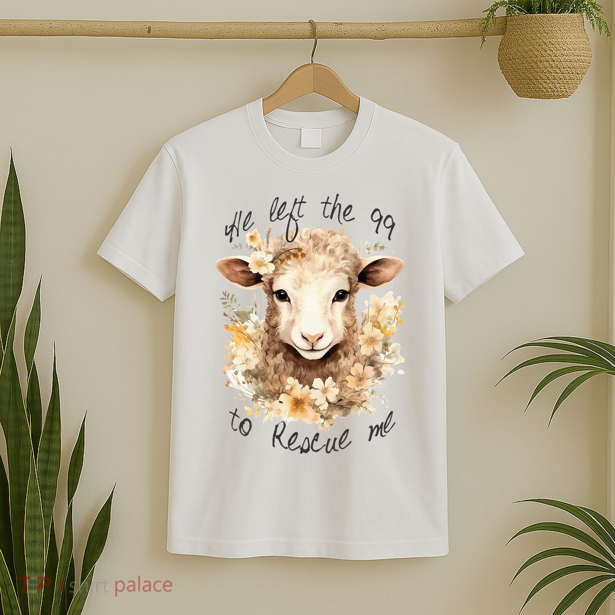 He Left The 99 To Rescue Me Jesus Saves Never Abandon You T-Shirt