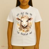 He Left The 99 To Rescue Me Jesus Saves Never Abandon You T-Shirt thumb 4