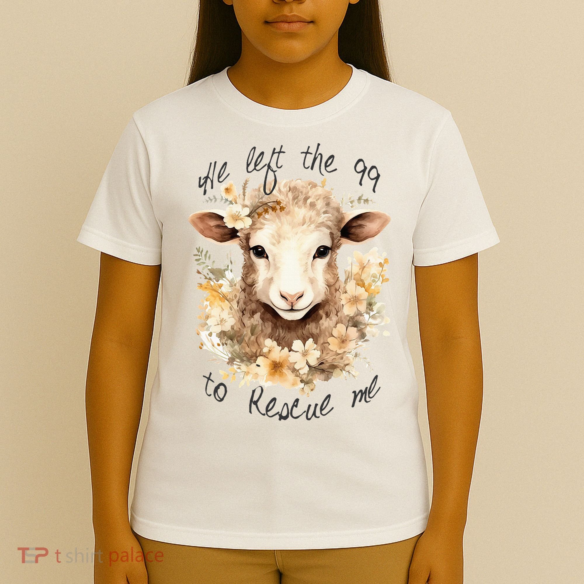 He Left The 99 To Rescue Me Jesus Saves Never Abandon You T-Shirt