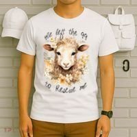 He Left The 99 To Rescue Me Jesus Saves Never Abandon You T-Shirt thumb 6