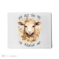 He Left The 99 To Rescue Me Jesus Saves Never Abandon You Mousepad thumb 0