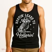 Hootin Leads To Hollerin Tank Top thumb 3