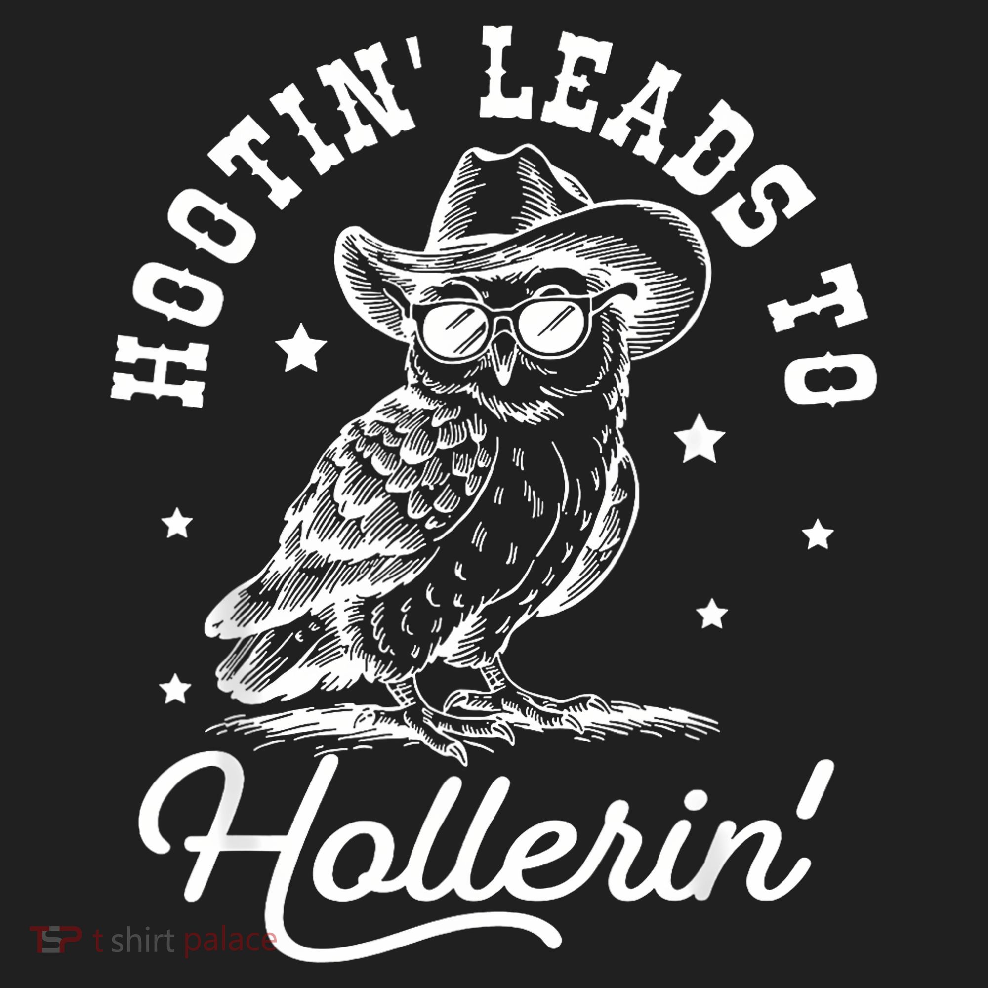 Hootin Leads To Hollerin Golf Towel