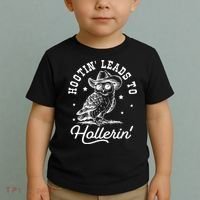 Hootin Leads To Hollerin Toddler T-Shirt thumb 2
