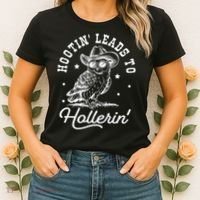 Hootin Leads To Hollerin Women's T-Shirt thumb 2